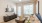 Living area with connected balcony spaces