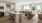 a kitchen and living room